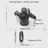 Retro Industrial Climbing Figures Pendant