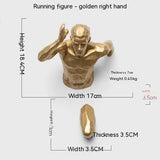 Retro Industrial Climbing Figures Pendant