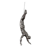 Retro Industrial Climbing Figures Pendant