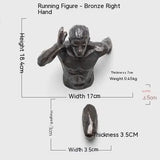 Retro Industrial Climbing Figures Pendant