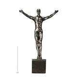 Retro Industrial Climbing Figures Pendant