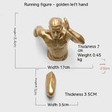 Retro Industrial Climbing Figures Pendant